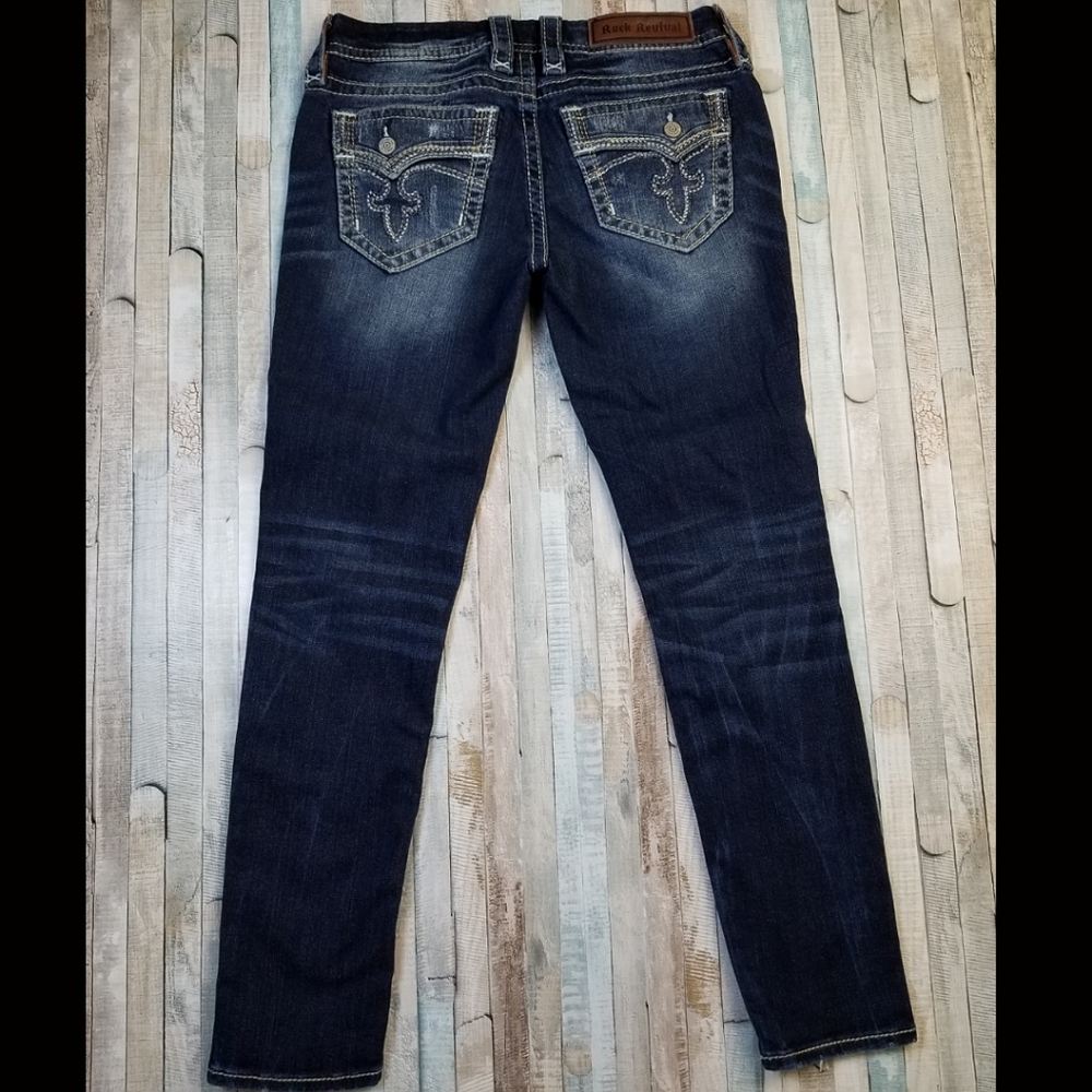 Rock Revival Leni Skinny Jeans - Picture 5 of 9